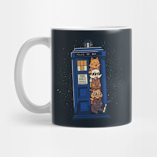 Time Travel Cats by Tobe Fonseca Mug